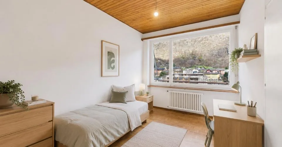 Helles Apartment in einer Doppelhaushälfte mit 8 Zimmern und großem Garten in Giornico – Foto 9 von 27