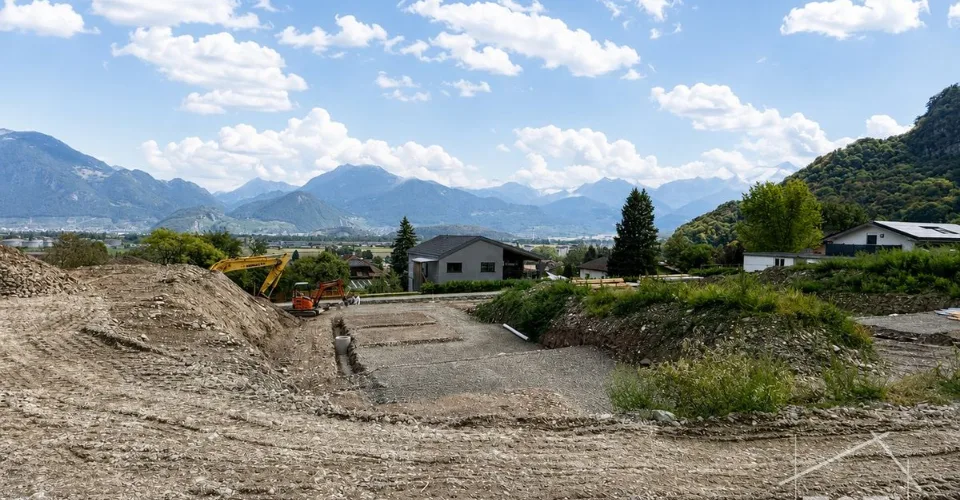 Neue Villa 4,5 Zimmer in Reißenende - Garten, Terrasse und Blick auf Dents-du-Midi - Muraz – Foto 25 von 37