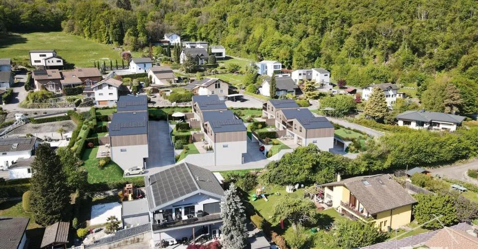Neue Villa 4,5 Zimmer in Reißenende - Garten, Terrasse und Blick auf Dents-du-Midi - Muraz – Foto 31 von 37