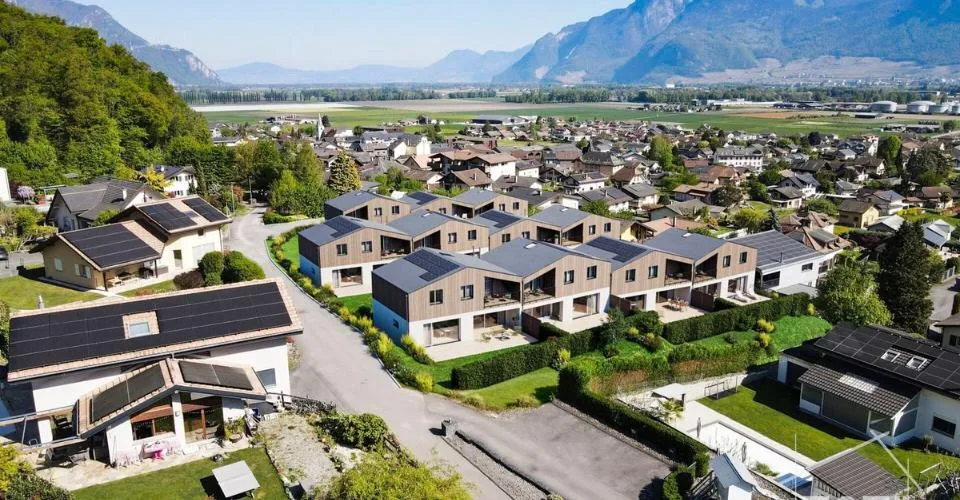 Neue Villa 4,5 Zimmer in Reißenende - Garten, Terrasse und Blick auf Dents-du-Midi - Muraz – Foto 20 von 37