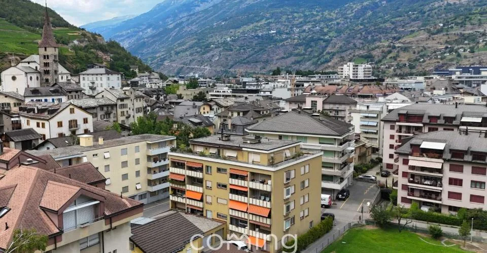 Gepflegte 3.5-Zimmer-Wohnung mit Bergsicht in Visp – photo 10 sur 22