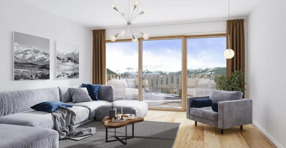 A Verbier-Village, résidence principale de 3.5 pièce en construction