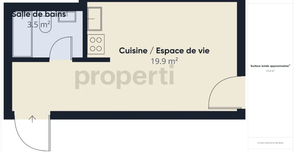 Studio cosy à Aminona, Crans-Montana – photo 16 sur 19
