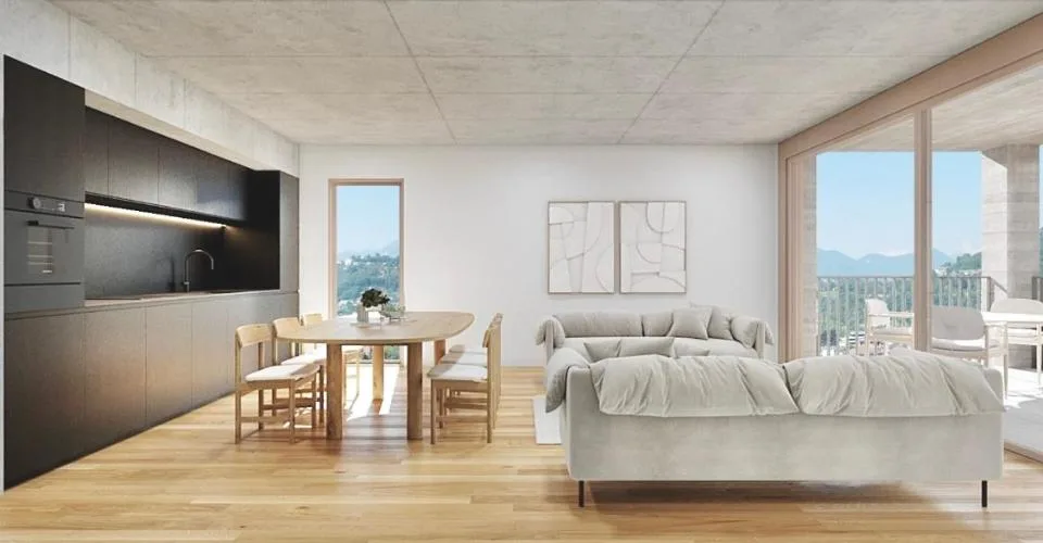 Appartement moderne de 2.5 pièces à Agno – photo 8 sur 12