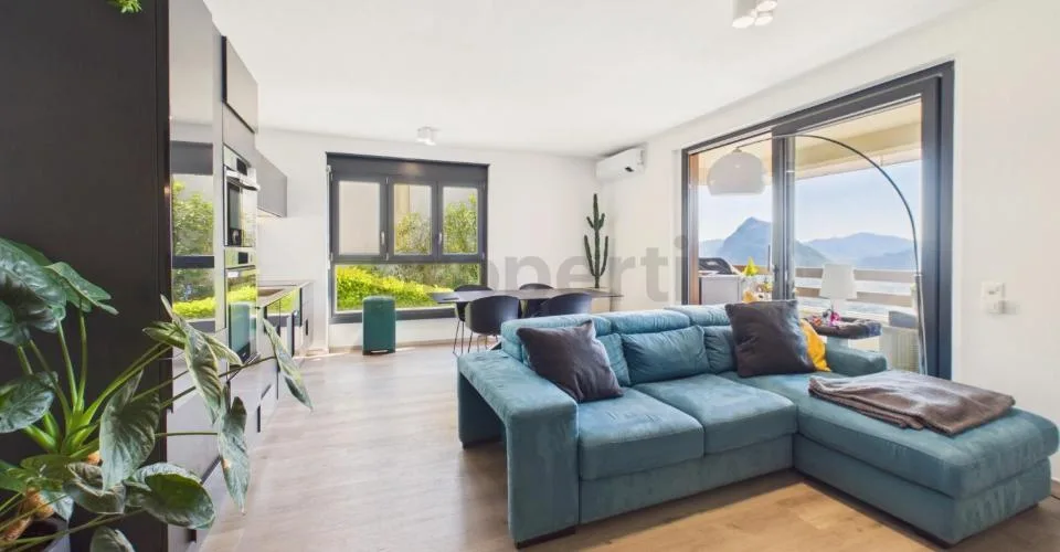 Aldesago: elegant 3.5-room apartment with terrace and lake view and swimming pool – photo 6 of 27
