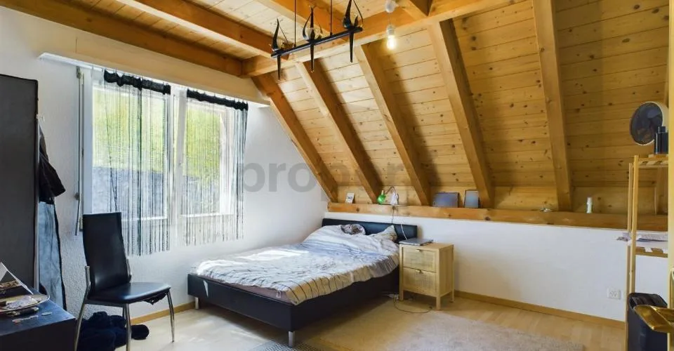 Grosszügige 5.5-Zimmer-Dachwohnung in Mels