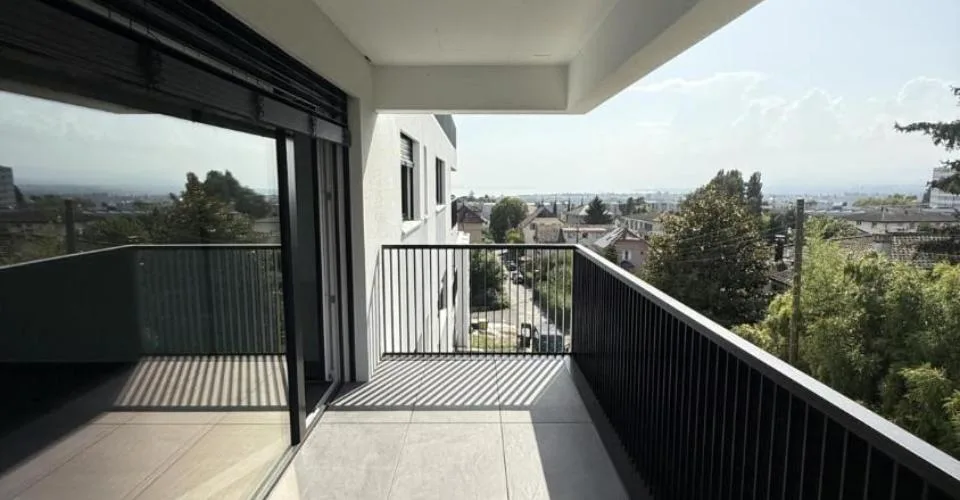 2½ pièces au 1er étage (Lot A07, plan en rouge)