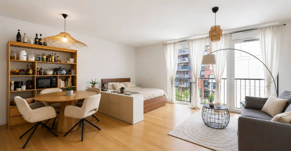 Studio contemporain Minergie au cur du quartier OASSIS
