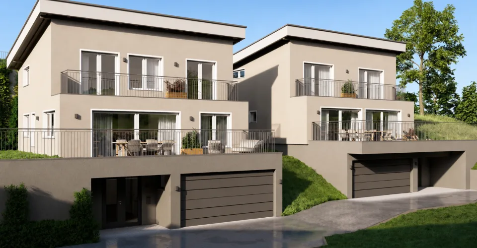 Modernes Einfamilienhaus in naturnaher Umgebung