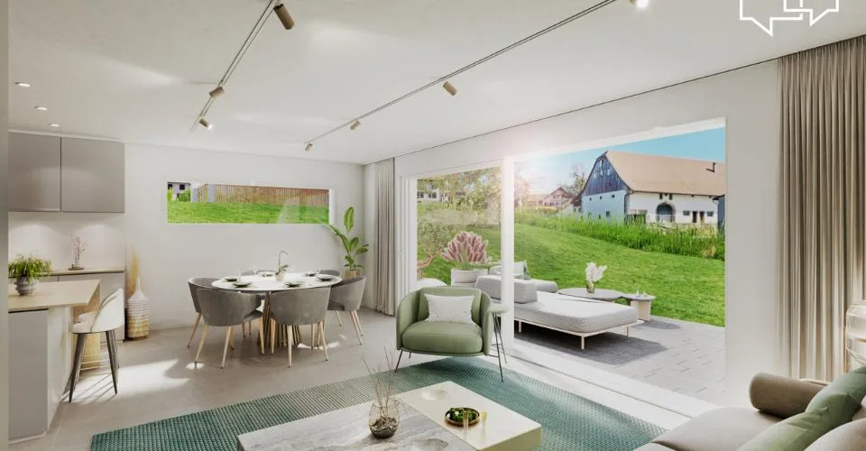 Das Jordils-Anwesen - 5,5-Zimmer-Villa neu - Los A1 – Foto 5 von 16