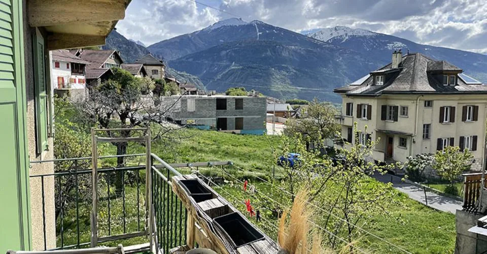 Incantevole appartamento ristrutturato con 4 stanze nel cuore del villaggio di Miège – foto 41 di 48