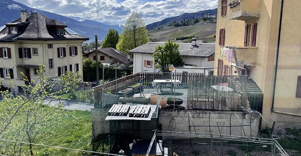 Incantevole appartamento ristrutturato con 4 stanze nel cuore del villaggio di Miège – foto 39 di 48