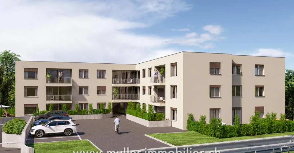 3.5 Zimmer Wohnung in Siviriez – foto 7 di 17