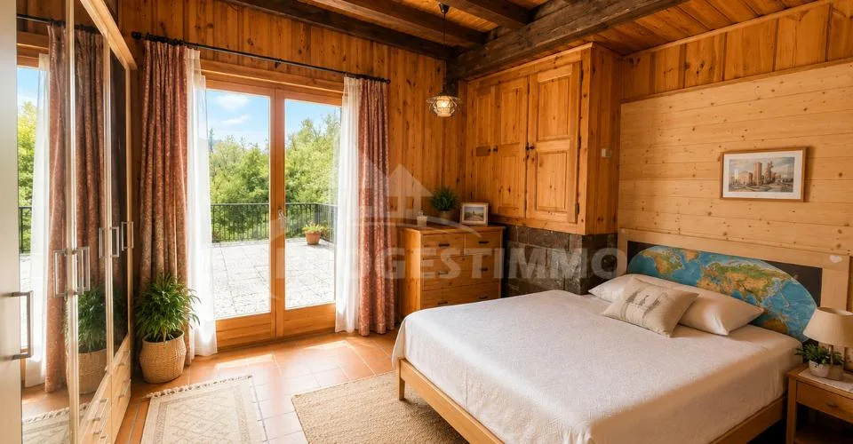 MAGNIFIQUE CHALET AUX VOLUMES EXCEPTIONNELS ET FORT POTENTIEL – photo 10 sur 26