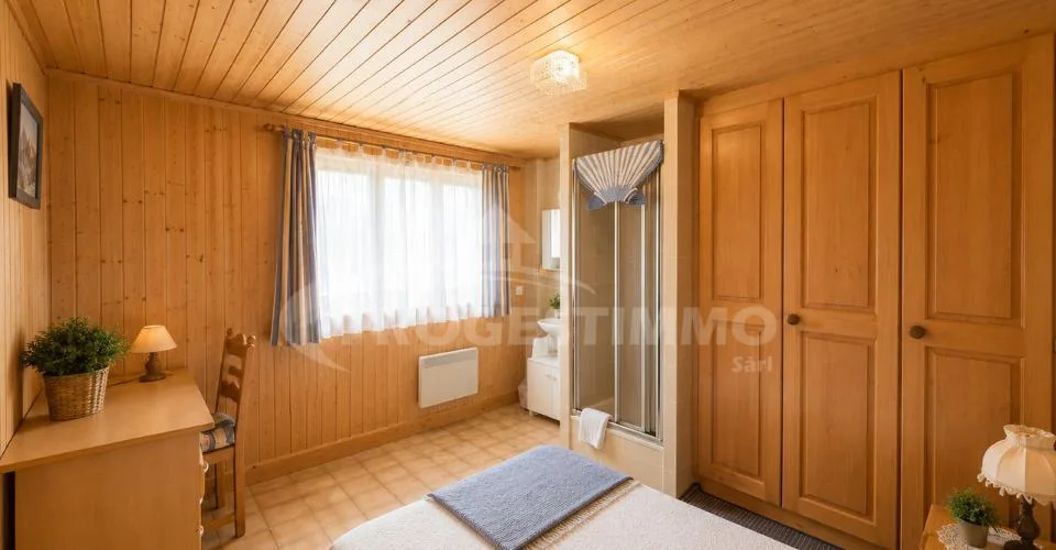MAGNIFIQUE CHALET AUX VOLUMES EXCEPTIONNELS ET FORT POTENTIEL – photo 9 sur 26