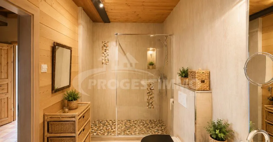 MAGNIFIQUE CHALET AUX VOLUMES EXCEPTIONNELS ET FORT POTENTIEL – photo 8 sur 26