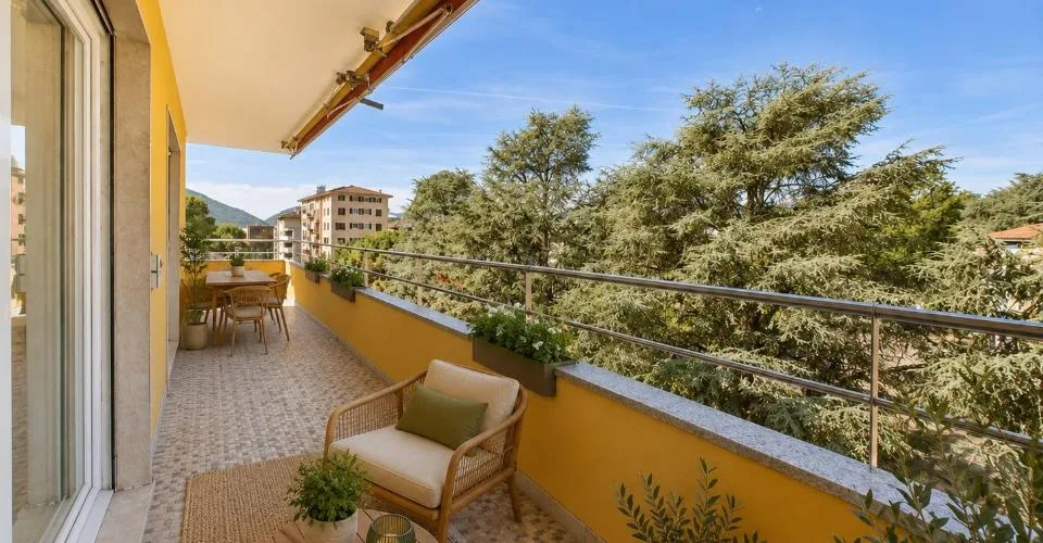 Viganello: generoso 3.5 locali con grande balcone, 2 posti auto e posizione centrale (residenza primaria o secondaria) – foto 6 di 22