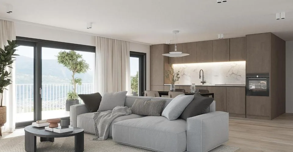Appartement au 1er étage avec superbe terrasse et vue sur les Alpes – photo 2 sur 24