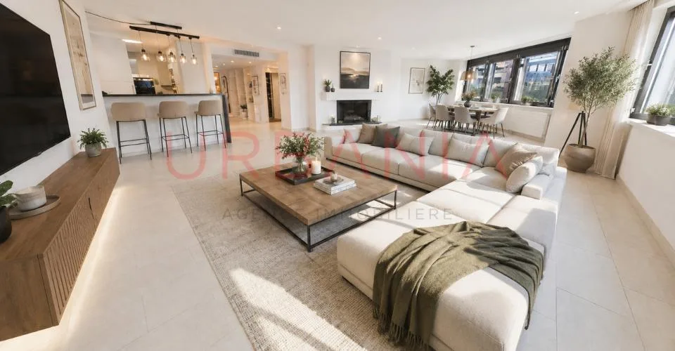 Superbe appartement de 5,5 pièces avec vue sur le lac Léman