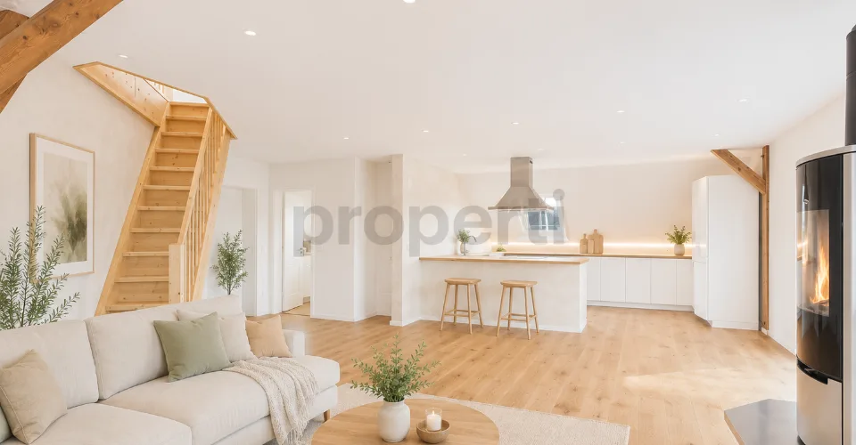 Besondere 2-Zimmer-Wohnung mit Terrasse und Garten nahe Bodensee