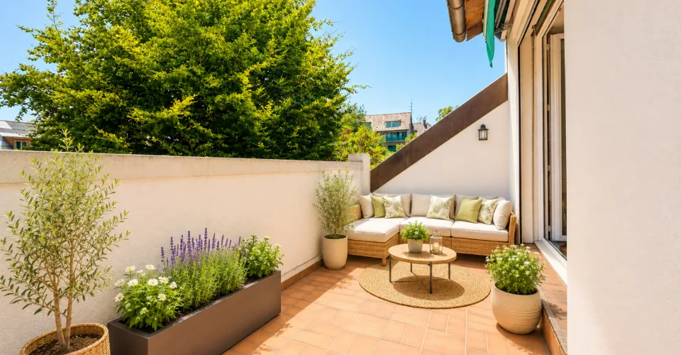 Attique de 4 pièces et 113 m² au centre de Bernex