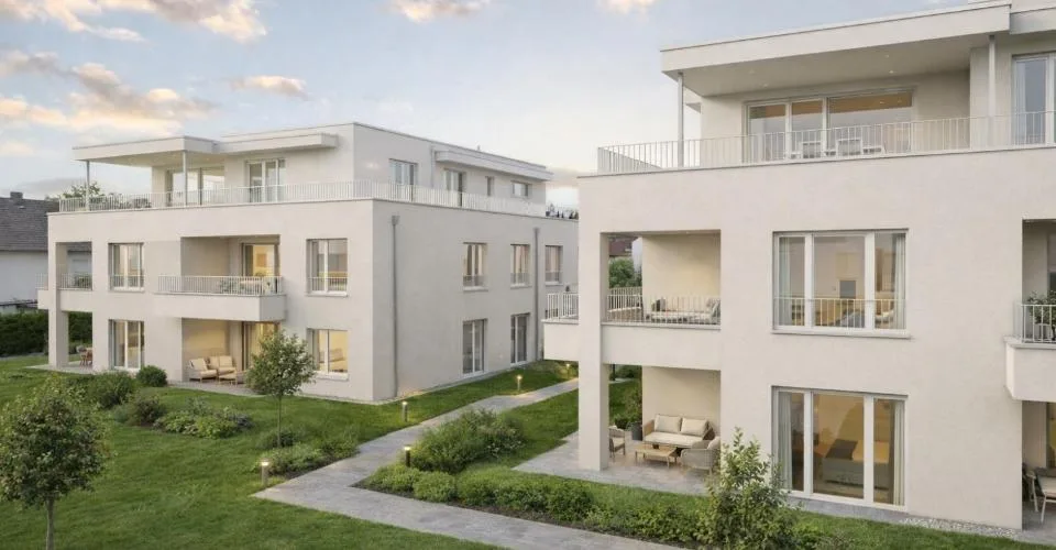 Moderne 5.5-Zimmer-Attikawohnung mit 143m² Terasse in Oberbüren (B5)