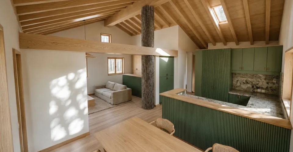 Maison à venthône dans un havre de paix, clé en main