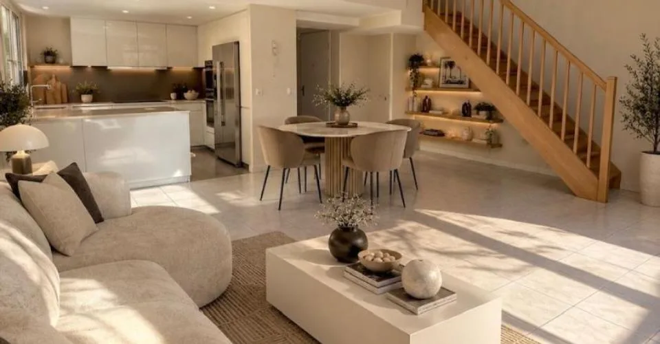 Très beau duplex lumineux et spacieux de 5 pièces à Plan-les-Ouates en attique avec espace indépendant en plus – Foto 1 von 48