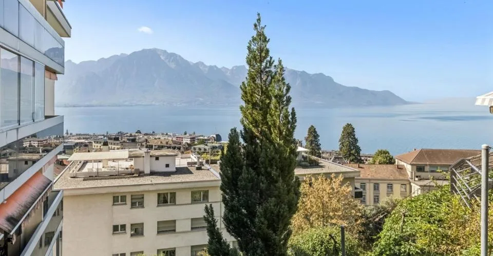Charmant 2.5 pièces avec grande terrasse et vue sur le lac – foto 13 di 28