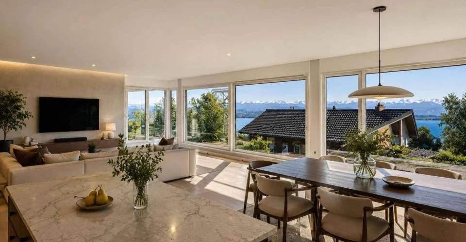 Villa indipendente con vista sul lago – foto 2 di 16