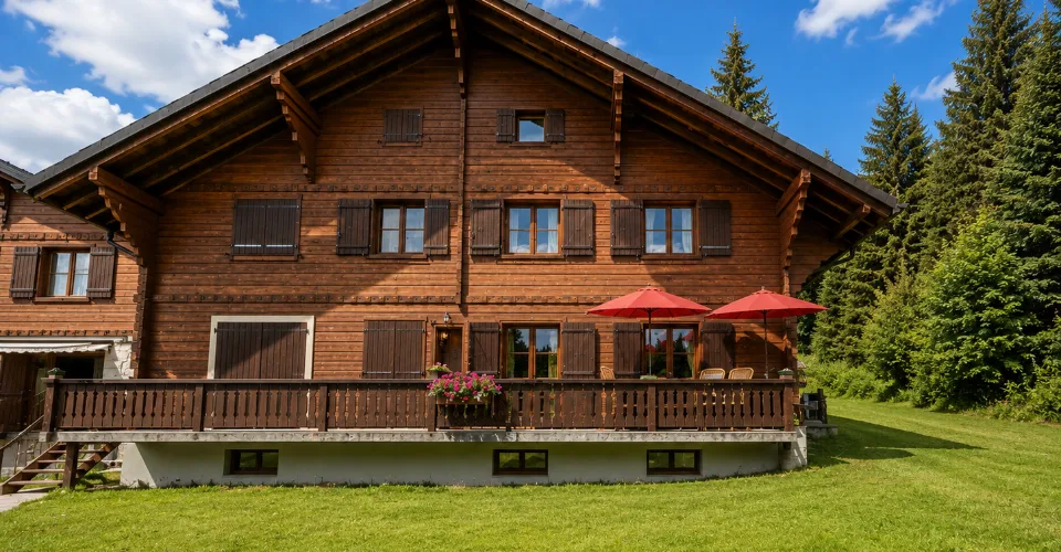 Familienschale mit Whirlpool und Sauna in Les Mosses – Foto 2 von 26
