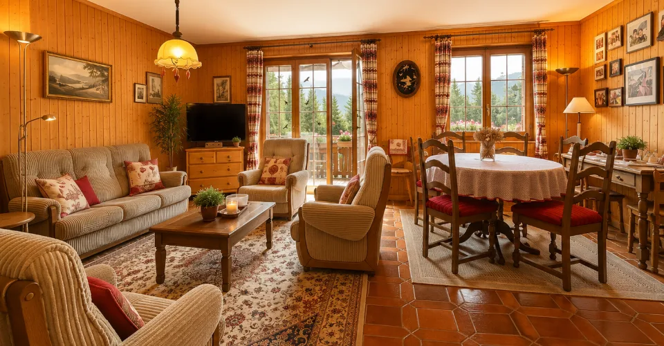 Familienschale mit Whirlpool und Sauna in Les Mosses – Foto 4 von 26