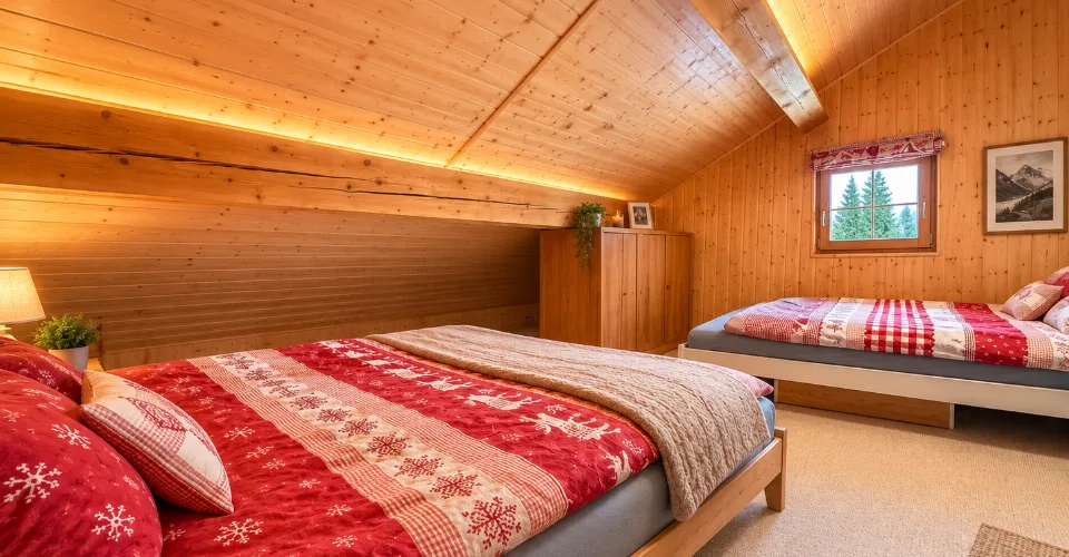 Familienschale mit Whirlpool und Sauna in Les Mosses – Foto 11 von 26