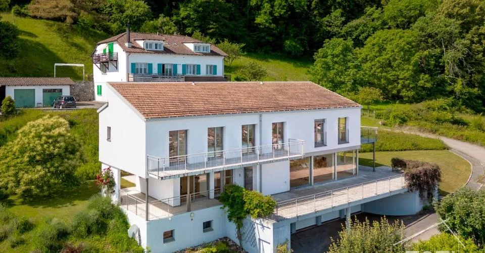 Villa dell'architetto 7,5 locali con vista sul Lago di Ginevra - St-Gingolph, ascensore – foto 17 di 30