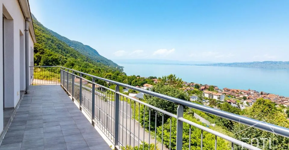 Villa dell'architetto 7,5 locali con vista sul Lago di Ginevra - St-Gingolph, ascensore – foto 22 di 30