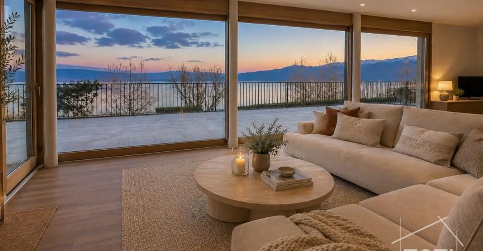 Villa dell'architetto 7,5 locali con vista sul Lago di Ginevra - St-Gingolph, ascensore – foto 27 di 30