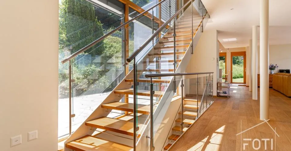 Villa dell'architetto 7,5 locali con vista sul Lago di Ginevra - St-Gingolph, ascensore – foto 29 di 30