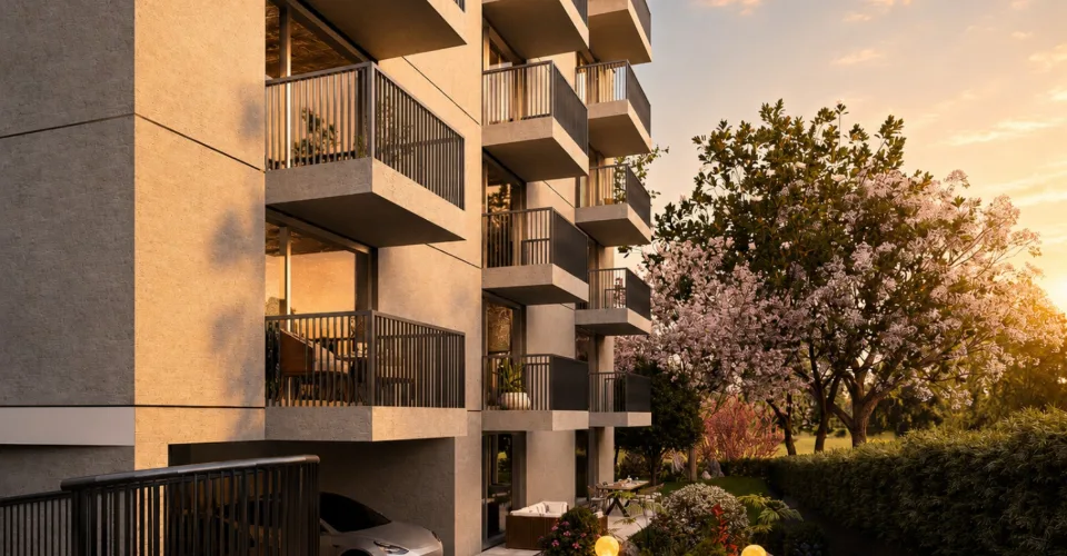 Élégant 3.5 pièces prolongé par deux espaces extérieurs - Lot 11 – photo 12 sur 25