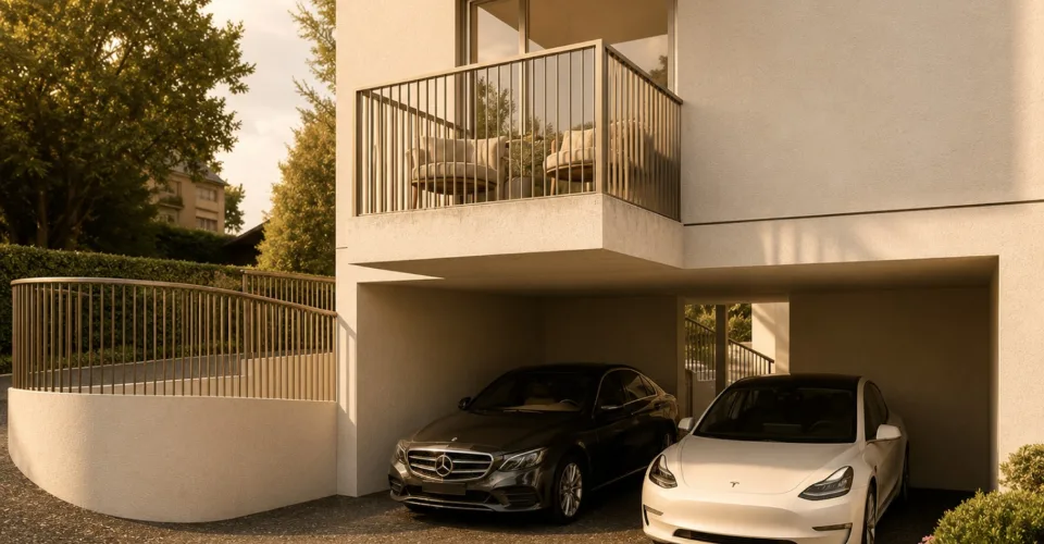Élégant 3.5 pièces prolongé par deux espaces extérieurs - Lot 11 – photo 8 sur 25