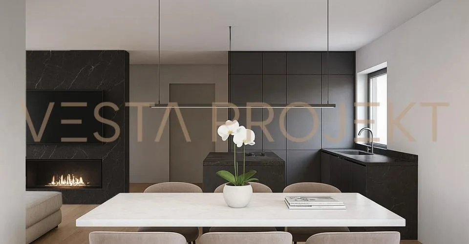 Genehmigtes Bauprojekt für zwei moderne Einfamilienhäuser mit Minergie-Standard und Panoramablick – Foto 12 von 14