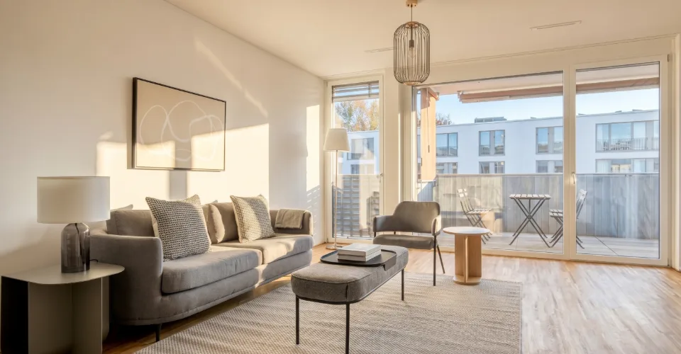 Moderne 2.5-Zimmer-Wohnung mit sonnigem Balkon, Zürich