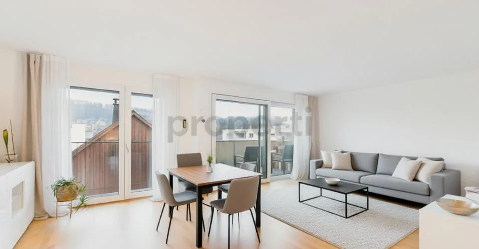 Appartamento attico 2.5 locali luminoso con balcone a Wetzikon – foto 9 di 16