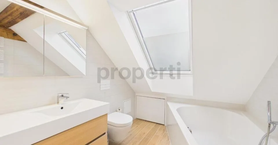 Neu renovierte 6.5-Zimmer-Attikawohnung mit sonnigem Balkon in Basel – Foto 10 von 24