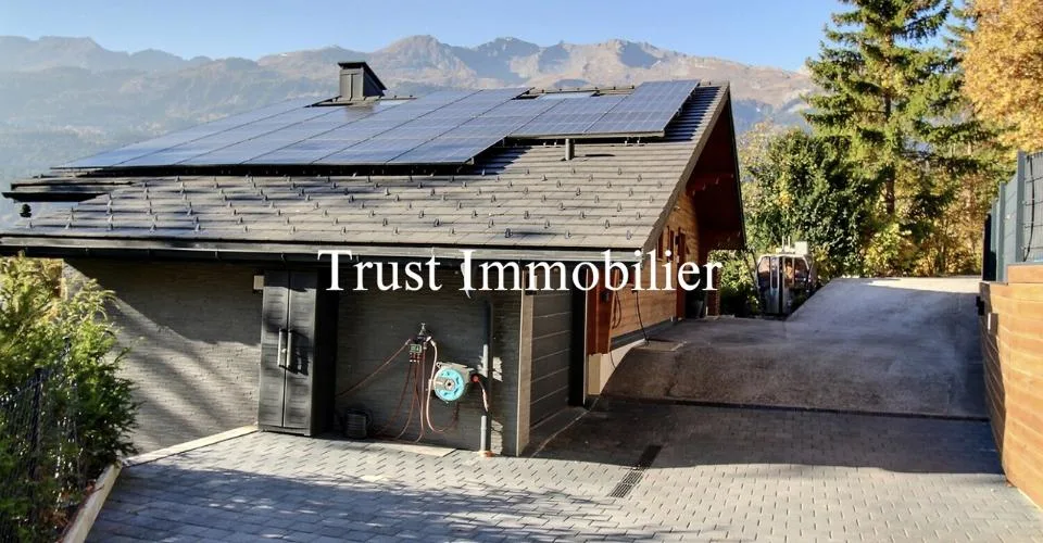6015. Magnifique chalet à Icogne à Vendre – Foto 29 von 37