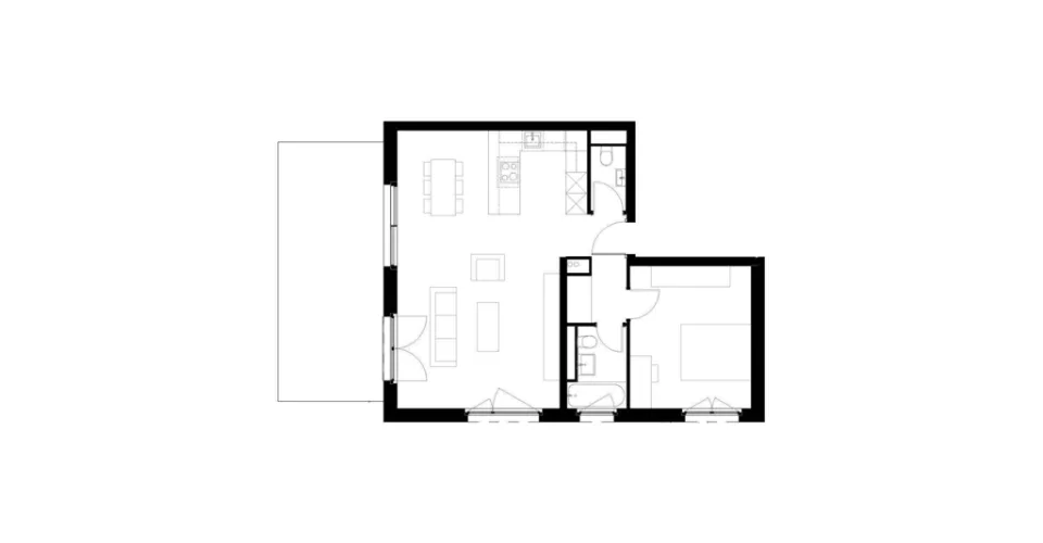 2.5 Zimmer Wohnung in Prilly – Foto 4 von 6