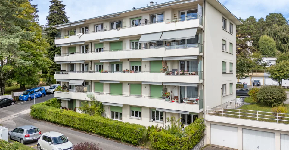 Appartement de 3 pièces au rez - Pully
