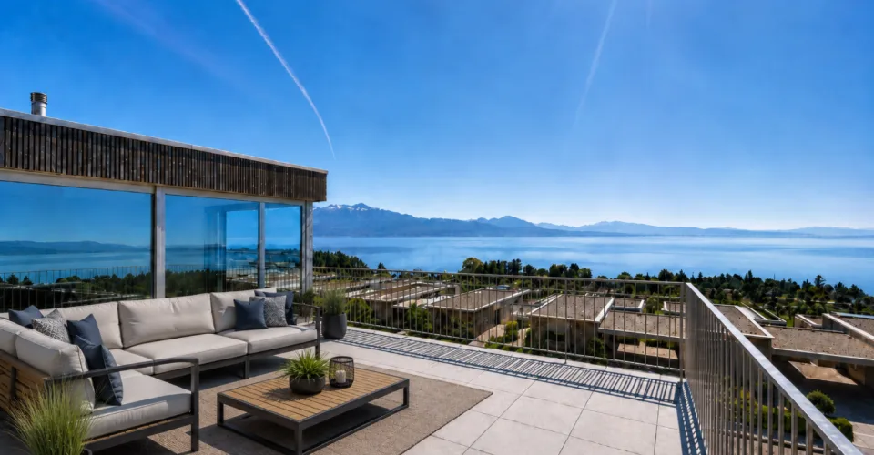 Villa neuve de 6,5 pièces - Vue à couper le souffle et au calme