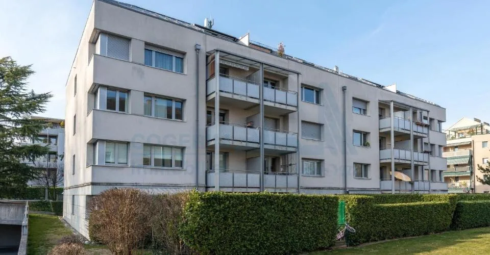 Bel appartement traversant de 3 pièces au rez jardin à Vernier
