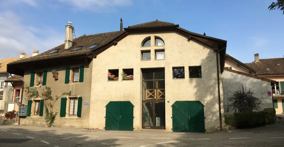 Au coeur du village de Begnins