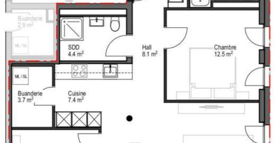 4.5 Zimmer Wohnung in Moudon – Foto 9 von 9